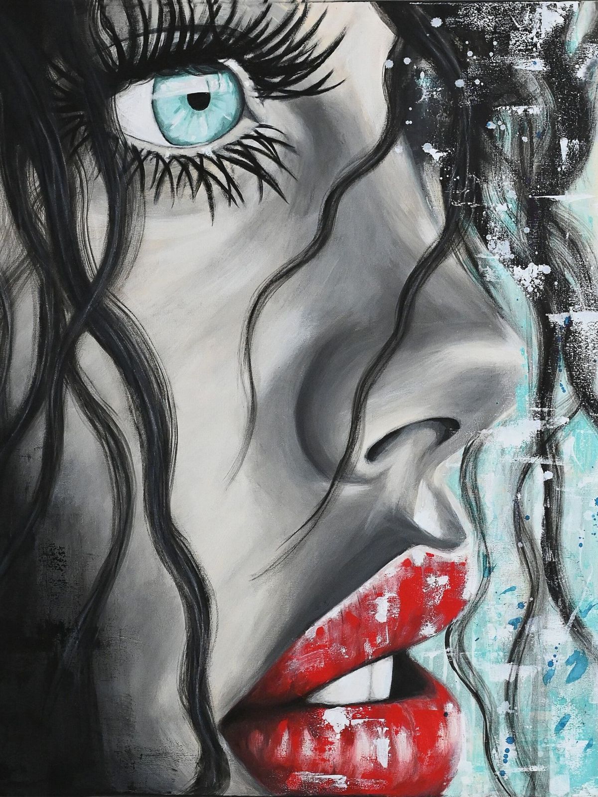 Painting "Desire" by Didi Konings.